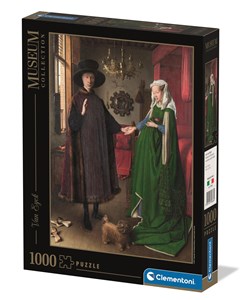 Obrazek Puzzle 1000 muzeum Jan van Eyck The Arnolfini Portrait 39663