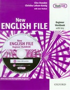 Picture of New English File Beginner Workbook with key