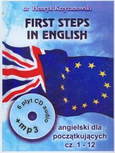 Picture of First Steps in English 1 Angielski dla początkujących Część 1-12