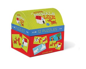 Picture of Puzzle Gdzie żyją zwierzątka? 12