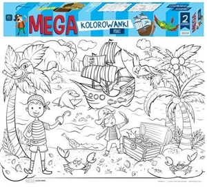 Obrazek Mega Kolorowanki Piraci