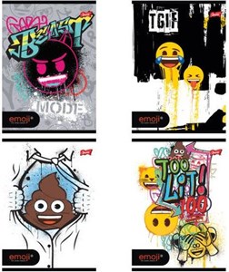 Picture of ZESZYT A5 60K LINIA EMOJI UNIPAP