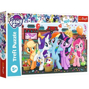 Obrazek Puzzle My Little Pony Kucyki na zakupach 160