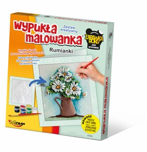 Picture of WYPUKŁA MALOWANKA KWIATY RUMIANKI 69006