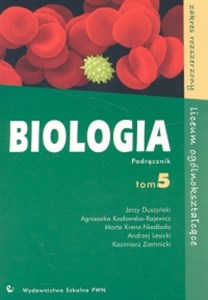 Picture of Biologia Podręcznik Tom 5 Zakres rozszerzony Liceum ogólnokształcące
