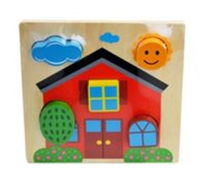 Picture of Układanka drewniana Domek