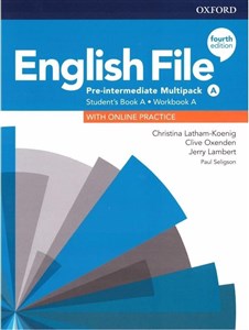 Picture of English File 4E Pre-Intermediate Multipack A +Online practice