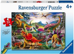 Obrazek Puzzle 35 T-rex