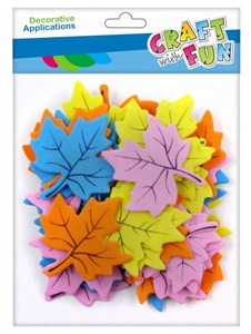 Picture of Ozdoba samoprzylepna listki klonu 40szt