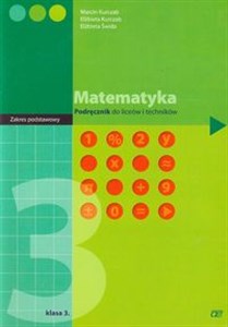 Obrazek Matematyka 3 Podręcznik Zakres podstawowy Liceum i technikum