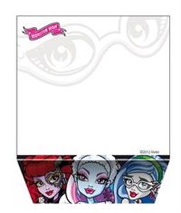 Picture of Notes skośny Monster High