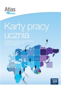 Picture of Wiedza o społeczeństwie Atlas Karty pracy ucznia Zakres rozszerzony Szkoła ponadgimnazjalna