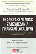 Transparen... - Józej Andrzej Kozłowski, Zofia Iwona Czaplicka-Kozłowska -  foreign books in polish 