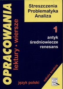 Picture of Ściąga 1a Antyk Renesans Liceum technikum