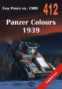 Picture of Panzer Colours 1939. Tank Power vol. CMIII 412