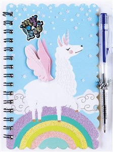 Picture of Notes na spirali z długopisem lama 81983