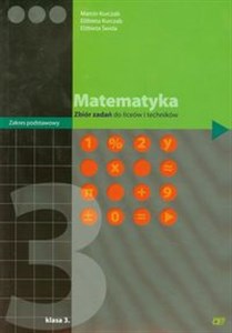Picture of Matematyka 3 Zbiór zadań Zakres podstawowy Liceum technikum