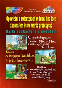 Picture of Opowieści o zwierzętach w domu i na łące z morałem które warto przeczytać