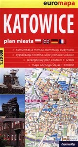 Obrazek Katowice 1:20 000 plan miasta