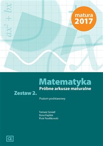 Picture of Matematyka Próbne arkusze maturalne Zestaw 2 Poziom podstawowy Szkoła ponadgimnazjalna