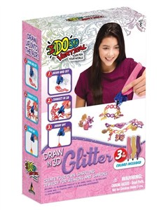 Obrazek IDO3D Vertical zestaw 3-długopisy brokatowe