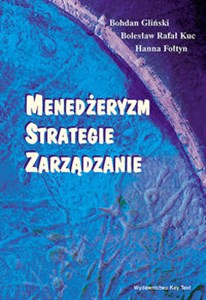 Picture of Menedżeryzm, strategie, zarządzanie
