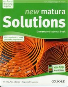 Picture of New Matura Solutions Elementary Student's Book