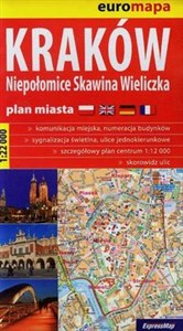 Obrazek Kraków plan miasta Niepołomice, Skawina, Wieliczka