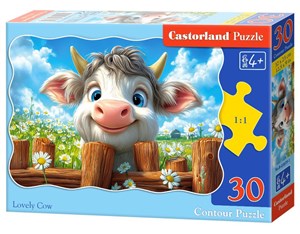 Picture of Puzzle 30 Lovely Cow B-03839-1