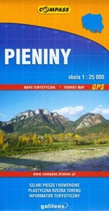 Obrazek Pieniny Mapa turystyczna 1:25 000