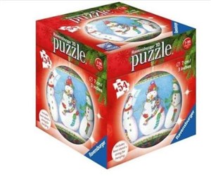 Picture of Puzzle 3D Święta - Bałwany