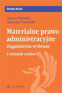 Obrazek Materialne prawo administracyjne. Zagadnienia wybrane + testy online