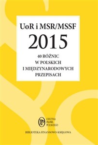 Picture of UoR i MSR/MSSF 2015 40 różnic w polskich i międzynarodowych przepisach