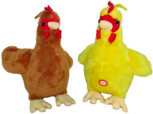 Obrazek Kura z głosem 20cm MIX