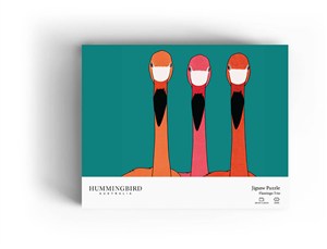 Picture of Puzzle 1000 el. Flamingo Trio, Hummingbird
