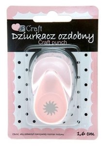 Obrazek Dziurkacz ozdobny 1,6cm słońce