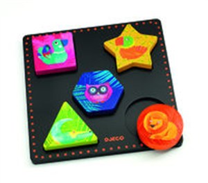 Obrazek Drewniane puzzle Geochic