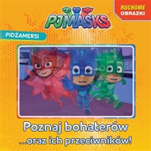 Obrazek Poznaj bohaterów pjmasks pidżamersi ruchome obrazki