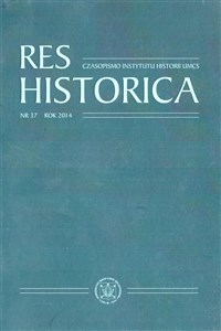 Picture of Res Historica T.37