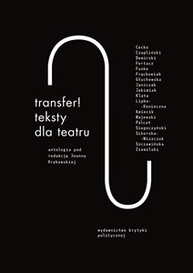 Obrazek Transfer Teksty dla teatru Antologia