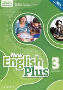 Obrazek New English Plus 3 Student's Book Podręcznik z repetytorium z płytą CD mp3 Gimnazjum