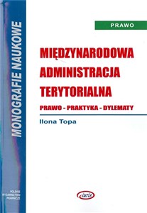 Picture of Międzynarodowa administracja terytorialna. Prawo