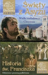 Obrazek Święty z Asyżu Wielki naśladowca Chrystusa z płytą DVD