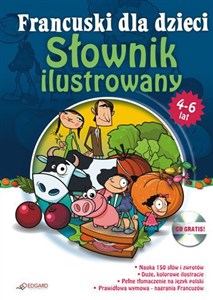Picture of Francuski dla dzieci - Słownik ilustrowany 4 - 6 lat
