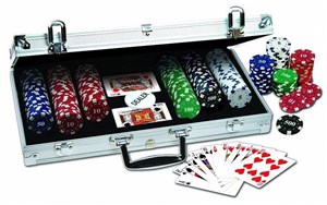 Picture of Zestaw do pokera 300 żetonów w walizce