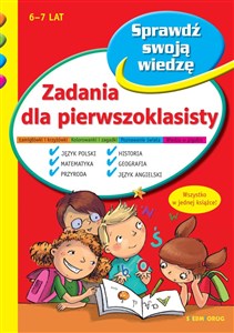 Picture of Zadania dla pierwszoklasisty 6-7 lat Sprawdź swoją wiedzę