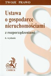 Picture of Ustawa o gospodarce nieruchomościami z rozporządzeniami