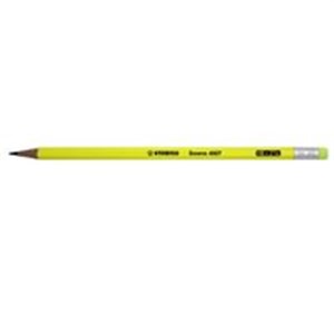 Obrazek Ołówek Grafito z gumką HB żółty