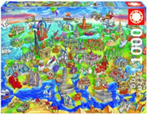 Picture of Puzzle Europejski świat 1000