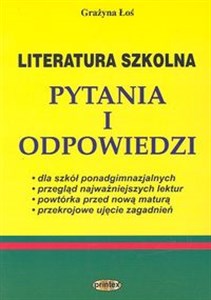 Obrazek Literatura szkolna. Pytania i odpowiedzi